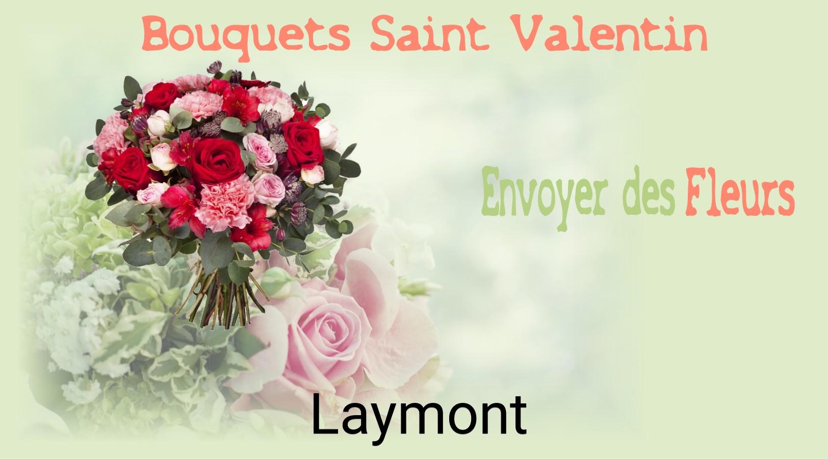 Roses de Saint-Valentin livrées à Laymont